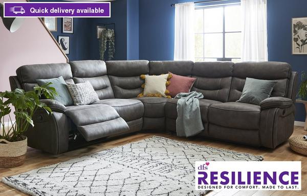 Leather Corner Sofas In A Range Of, Leather Corner Recliner Sofa With Chaise